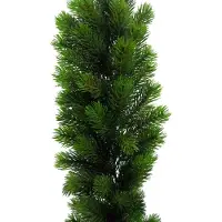 Creativ Green Winterliche Kunstpflanze "Weihnachtsdeko, Weihnachtsgirlande" Girlande mit zahlreichen Tannenspitzen, 180 cm