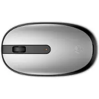 HP 240 Bluetooth-Maus (Pike Silver), Beidhändig, Optisch, Bluetooth, 1600 DPI, Silber