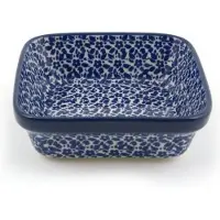 Bunzlau Castle Schüssel Quadratisch Indigo (350 ml)