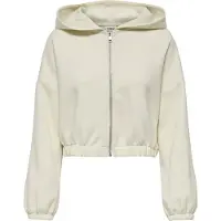ONLY Kapuzensweatshirt "ONLSCARLETT LS ELASTIC ZIP HOOD SWT NOOS"