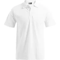 Promodoro EXCD Poloshirt Herren, Weiß, XXL