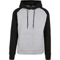 Build Your Brand Basic Raglan Kapuzenpullover