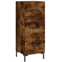 Helloshop26 - Buffet Sideboard Kommode Kleiderschrank Aufbewahrungsmöbel Organizer für Küche Wohnzimmer Lounge 34,5 x 34 x 90 cm 02_0030929