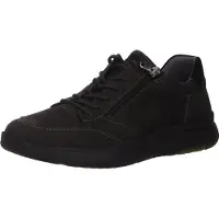 Waldlaufer Schnürhalbschuhe bequem in grau, Gr. 7.5