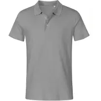 Promodoro Jersey Poloshirt Herren, Grau, M