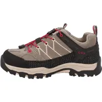 CMP Kids Rigel Low WP Trekking Shoes deserto-carminio (07PU) 32