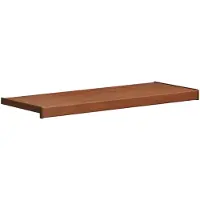 vidaXL Fensterbank Braunes Holz 100 x 35 x 4,5 cm PVC