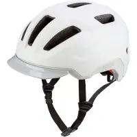 Ked Pedalon E-Bike Pedelechelm, Fahrradhelme, Cityhelm, Stadthelm, Pedelec-Norm, NTA8776, LED-Rücklicht : weiß : L