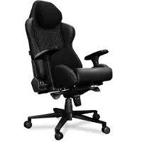 Yumisu Gaming Stuhl 2050 Magnetic Real Leather, Verstärkte Stahlkonstruktion, Höhenverstellbar - Bürostuhl Schreibtischstuhl PC-Stuhl
