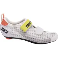 Sidi T-5 Air Schuhe Weiß Grau Gelb, Größe 44 - EUR