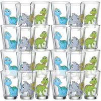 Ritzenhoff & Breker Kinderbecher "Kindergläser Dino 200 ml 24er Set bunt" Spülmaschinengeeignet