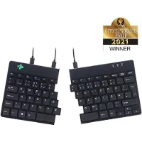 R-Go Tools R-Go Split Break (schwarz, verkabelt, QWERTZ - DE)