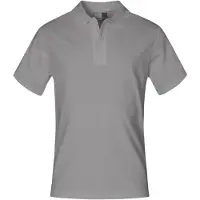 Promodoro Superior Poloshirt Plus Size Herren, Grau, XXXL