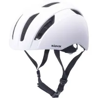 Radvik - "Stad" Helm für Herren/Damen Unisex, PE-Schaumstoff, Polypropylen, EPS-Schaum, Nylon PP15561 (L) (Weiß)