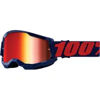 100% MTB-Brille Goggle Strata 2 - Mirror Lens, Masego