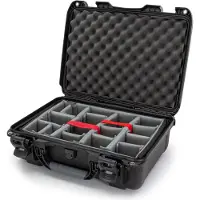 Nanuk Kunststoffkoffer 925 - mit Trennwand Schwarz
