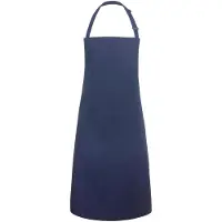Karlowsky Latzschürze Basic, mit Schnalle und Tasche, marine
