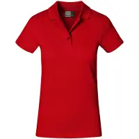 Promodoro Superior Poloshirt Damen, Rot, S
