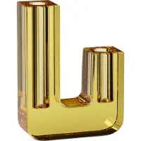 Hubsch Duo Vase Gelb | 340905