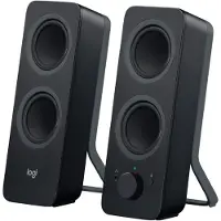 Logitech Lautsprecher Z207 980-001295 Bluetooth schwarz 2 Stück Packung mit 4 Stück