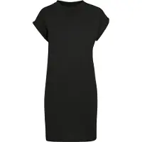 Build Your Brand Ladies' Turtle Extended Shoulder Dress