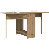 vidaXL Esstisch 138 x 70 x 73,5 cm Holzwerkstoff Artisan-Eiche