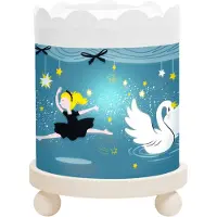 Trousselier Nacht Licht - Magische Karussel Ballerina - Weiss 12V