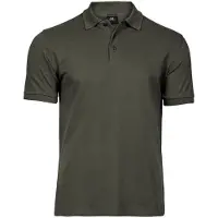 Tee Jays 1405 | Mens Luxury Stretch Poloshirt Herren - Farbe: Deep Green - Größe: L
