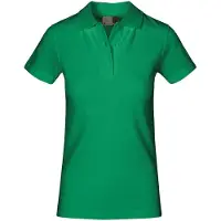 Promodoro Superior Poloshirt Plus Size Damen, Dunkelgrün, XXL
