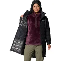 Columbia Sportswear Columbia Delta Ridge Ii Long Mantel Schwarz L Damen Schwarz L