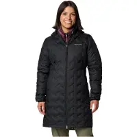 Columbia Delta Ridge Ii Long Mantel Schwarz M Frau Schwarz M