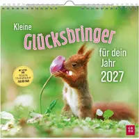 Sonstige Verlage Wandkalender 2027: Kleine Glücksbringer für dein Jahr