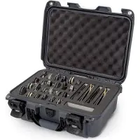 Nanuk Case w/ Foam Insert For 28 Knives Graphite Interior 351x236x157mm
