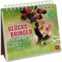 Groh Postkartenkalender 2027: Kleine Glücksbringer für dein Jahr