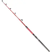 Hart Trolling-Rute Cimarron 1.78 m 80 Lbs mit ALPS Rollenführungen, Metallrollensitz und Kardanringen