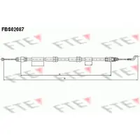 FTE Seilzug, Feststellbremse 9250087