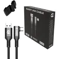 Vortex VortexVR 5m USB-A Kabel mit Befestigung für Meta Link | für Meta Quest 3 / 3S / 2
