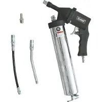 Elmag Fettpumpe EPS 602 Automatik-Funktion, Panzerschlauch 250 mm, Druckluftrohr 160 mm, 6 bar, für 400 g Kartuschen