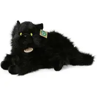 Rappa Plüsch schwarze Katze 30 cm umweltfreundlich