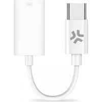 Celly USB-C Lightning Adapter - Weiß