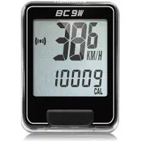 Echowell Kabelloser Fahrradcomputer Bc9w Schwarz mit Kalorienverbrauch und Utoscan