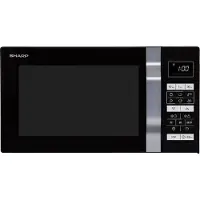 Sharp Home Appliances R760BK, Arbeitsplatte, Kombi-Mikrowelle, 23 l, 900 W, Eingebautes Display, Berührung