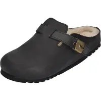 Scholl Damenschuhe Pantoletten GRACE FUR - black, Größe:38 EU