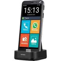 Brondi Amico Vero 4G, 14,5 cm (5.7"), 3 GB, 32 GB, 13 MP, Android 14, Schwarz