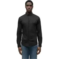 Armani Exchange für Herren. 8NZC31ZN28Z1100 Hemd Block weiß (M), Lässig, Party, Baumwolle, Klassisch, Langarm