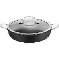 Ballarini Alba ALBG3ED.24D Frittierpfanne mit 2 Griffen 24 cm