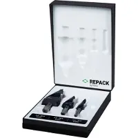 RUKO ULTIMATECUT Stufenbohrer-Satz HSS RUnaTEC mit FLOWSTEP Spitze in REPACK 3 teilig - 101626PRK