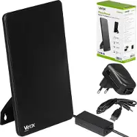 Vayox DVB-T/T2 Antenne für TV VA0091 | 4K | LTE | Kabellänge 2.1 m | Schwarz