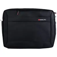 Monolith Laptoptasche 15,6 " - Umhängetasche - Multifunktionstasche - Schwarz - Nylon Body - 350 mm Höhe x 440 mm Breite x 130 mm Tiefe