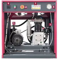 Elmag Kompressor PROFI-LINE SILENT, 10129